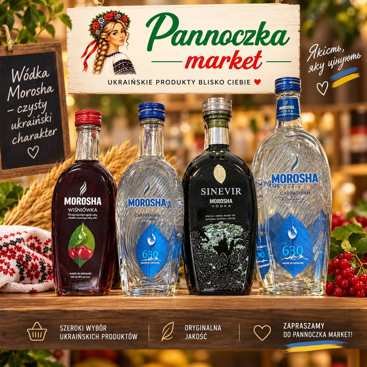 Wódka Morosha – czysty ukraiński charakter