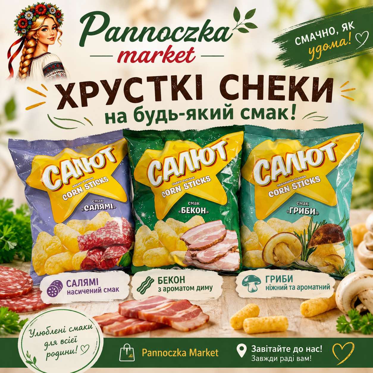 Chrupki kukurydziane Salut