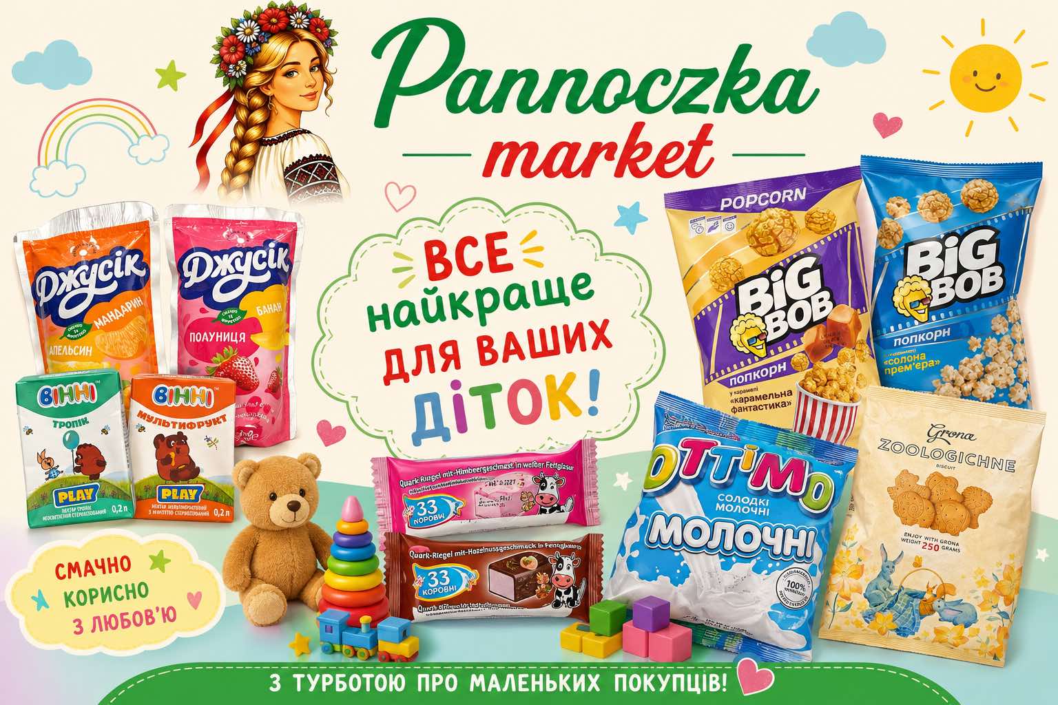 Słodycze i przekąski dla dzieci