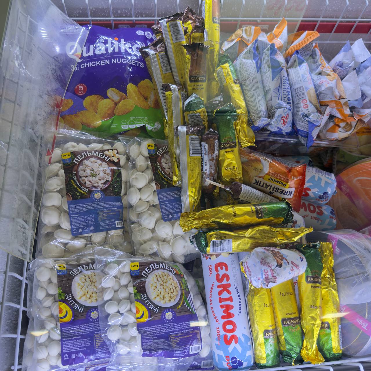 Mrożonki – pielmieni, nuggetsy i lody w zamrażarce